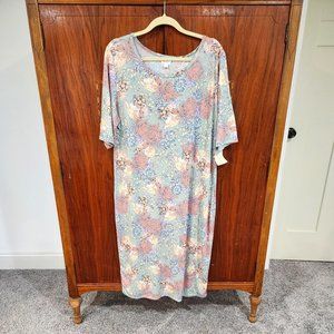 LuLaRoe Julia dress, 3XL, NWT, Spring/Summer pattern, floral